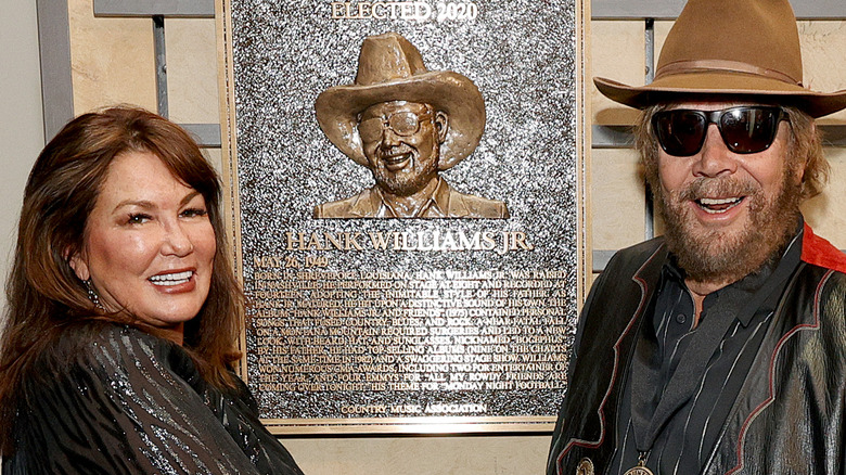 Mary Jane Thomas and Hank Williams Jr. 