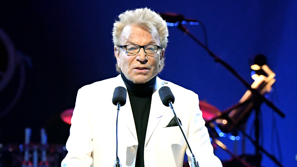 Siegfried Fischbacher in white suit