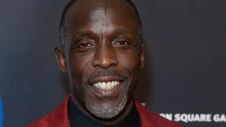 Michael K. Williams at Madison Square Garden