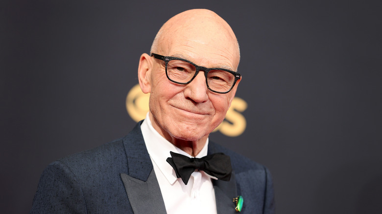 Patrick Stewart at the Emmy Awards