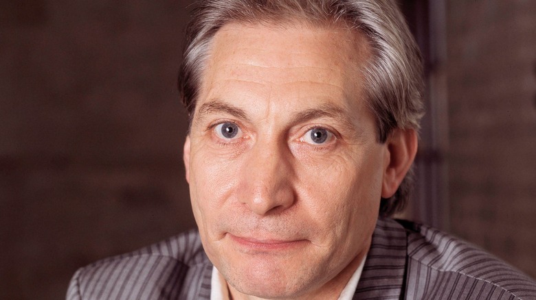 Charlie Watts smiling