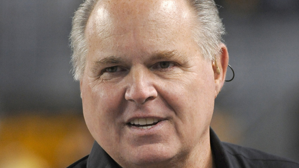 Rush Limbaugh smiling