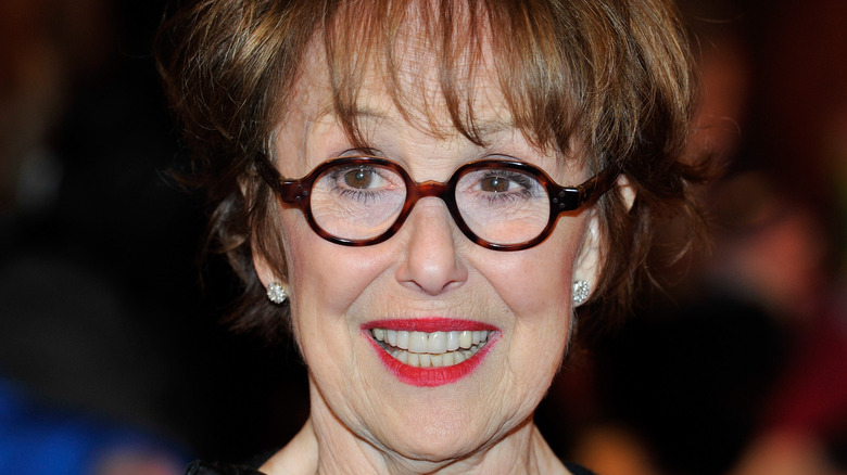 Una Stubbs smiling 