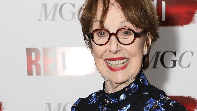Una Stubbs smiling 