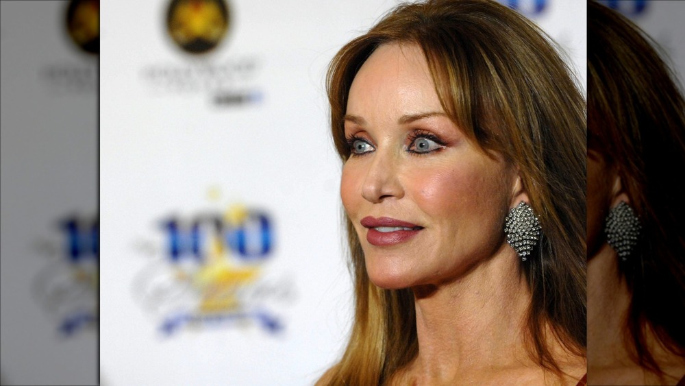 Tanya Roberts on the red carpet