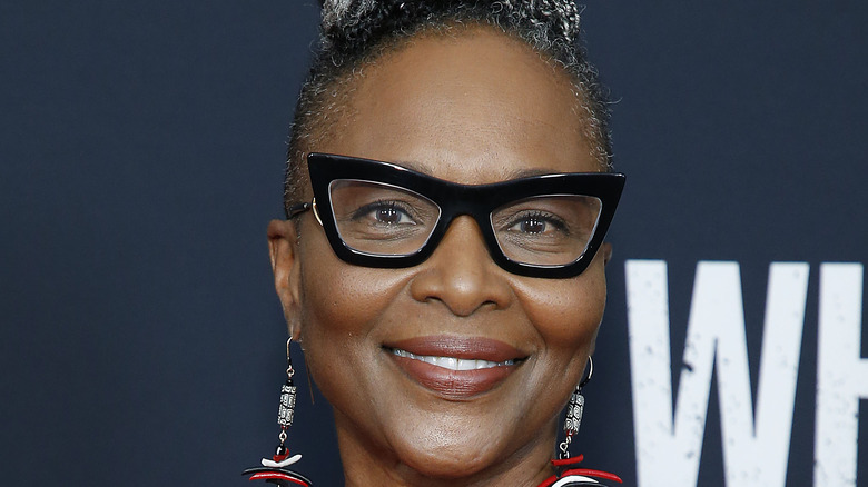 Suzzanne Douglas on the red carpet