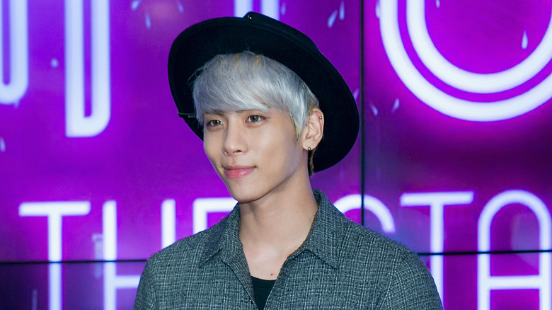 Framed photo of Kim Jong-hyun