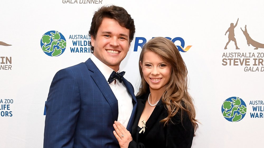 Bindi Irwin with fiance Chandler Powell