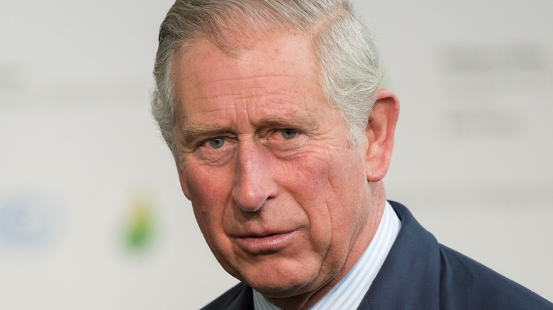 Prince Charles in blue