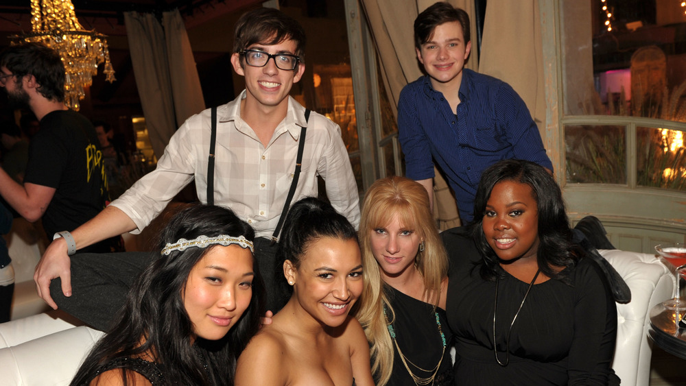 The cast of Glee