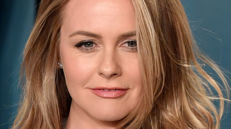 Alicia Silverstone smiling