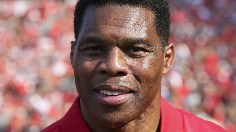 Herschel Walker smiling 