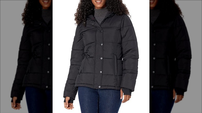 Amazon Essentials heavy-weight puffer 