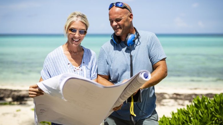 Bryan and Sarah Baeumler appear on Renovation Island