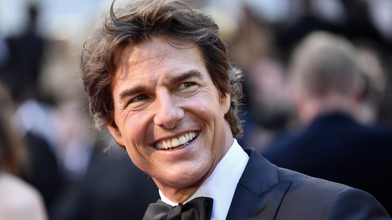 Tom Cruise smiling