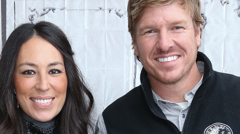 Chip and Joanna Gaines smiling