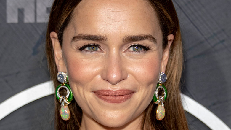Emilia Clarke at premiere 