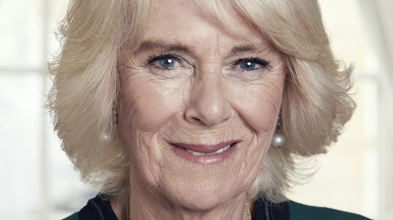 Camilla Parker Bowles smiling 