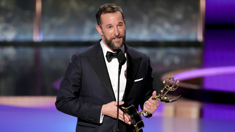 Noah Wyle accepting an Emmy at the 2026 Emmys