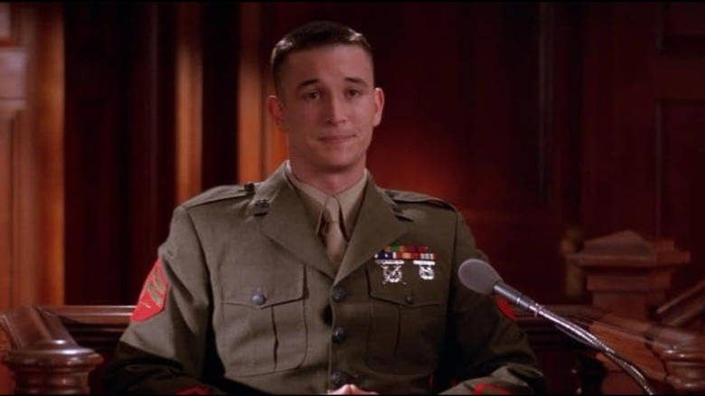 Noah Wyle acting in A Few Good Men