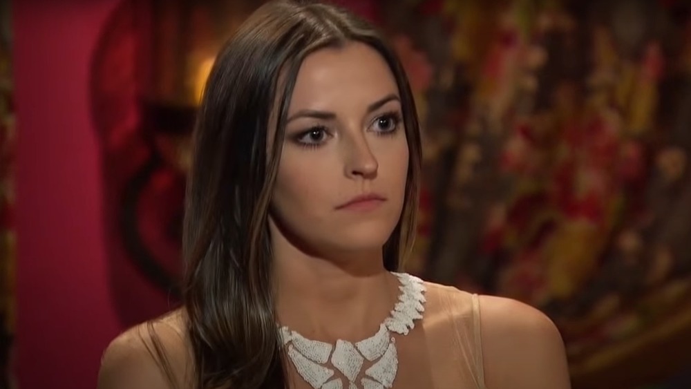 Tia Booth on The Bachelor