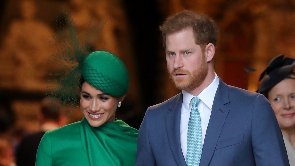 Meghan and Harry leaving the Commonwealth service
