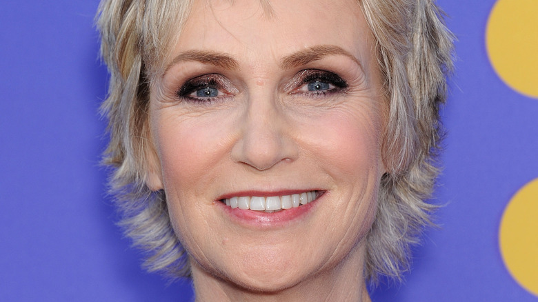 Jane Lynch smiling at event
