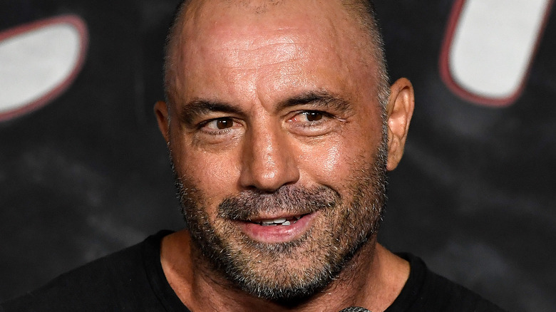 Joe Rogan performing in 2018