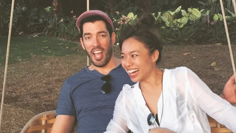 Drew Scott and Linda Phan via Instagram in 2017