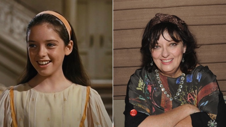 Angela Cartwright, then and now, one of the kids from The Sound of Music