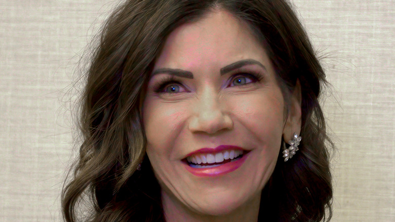 Smiling close up, Kristie Noem