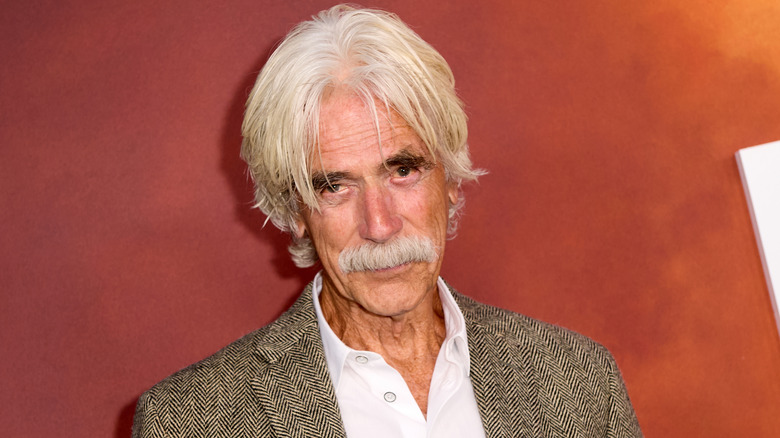 Sam Elliott head tilt