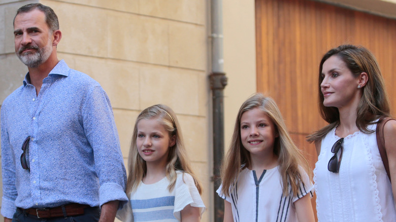 The Spanish royal family