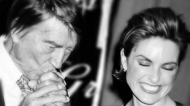 Mikey Hargitay & Mariska Hargitay interacting