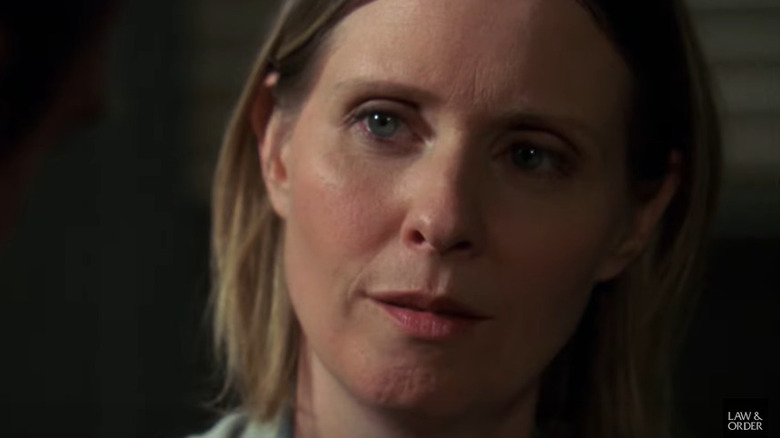 Cynthia Nixon appears on Law & Order: SVU