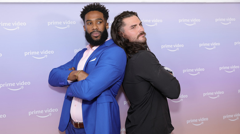 Connor and Noel from Cosmic Love posing 