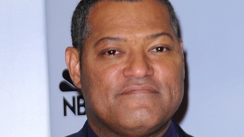 Laurence Fishburne smiling