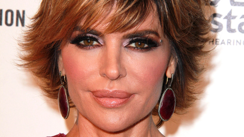 Lisa Rinna up close