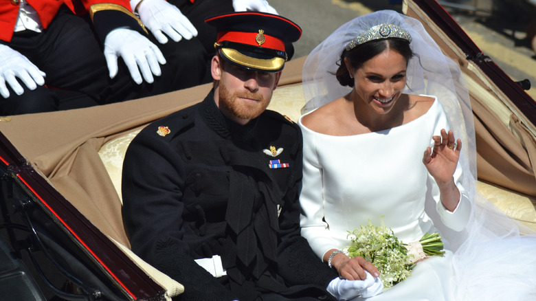 Prince Harry and Meghan Markle wedding day