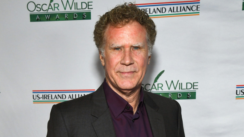 Will Ferrell photographed at the Oscar Wilde Awards