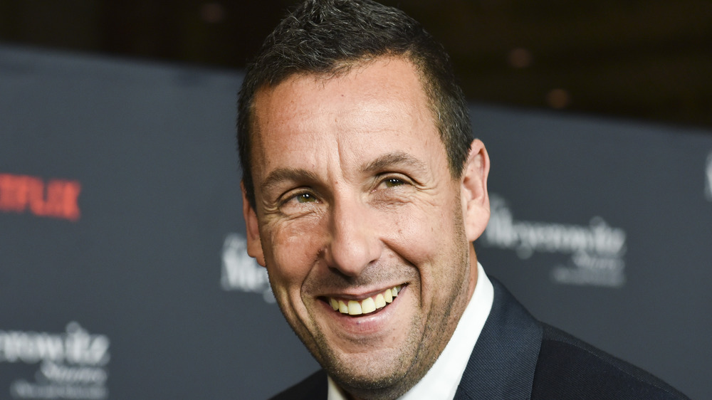 Adam Sandler smiling