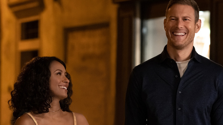 Kat Graham and Tom Hopper in Love in the Villa