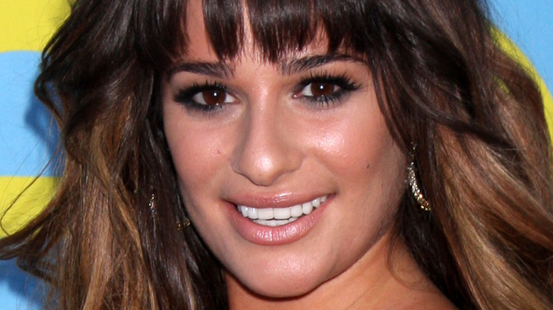 Lea Michele smiling 