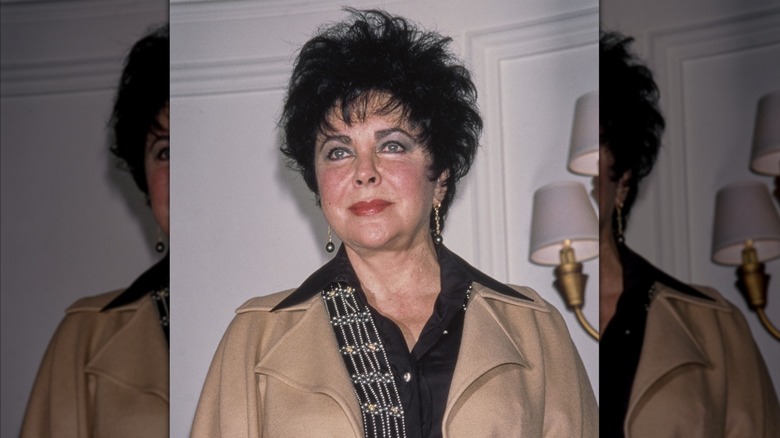 Elizabeth Taylor in a photo circa 1997