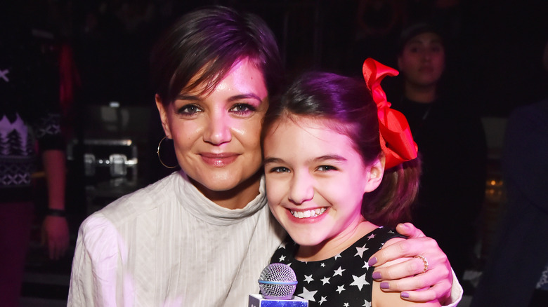 Katie Holmes, young Suri Cruise