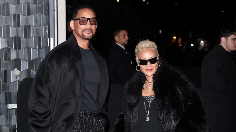 Will Smith and Jada Pinkett Smith attending 2026 Paris Fashion Week.