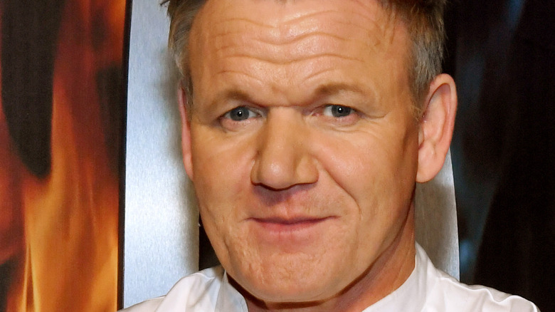 Gordon Ramsay looking serious