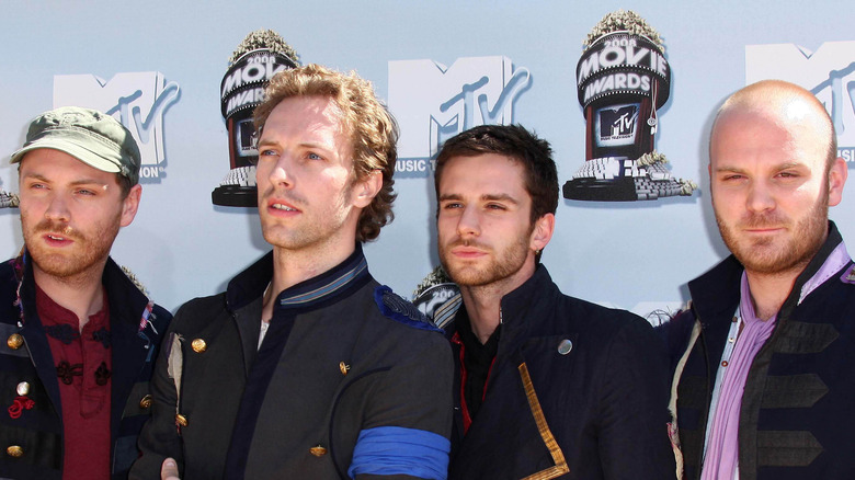 Coldplay at the MTV Movie Awards