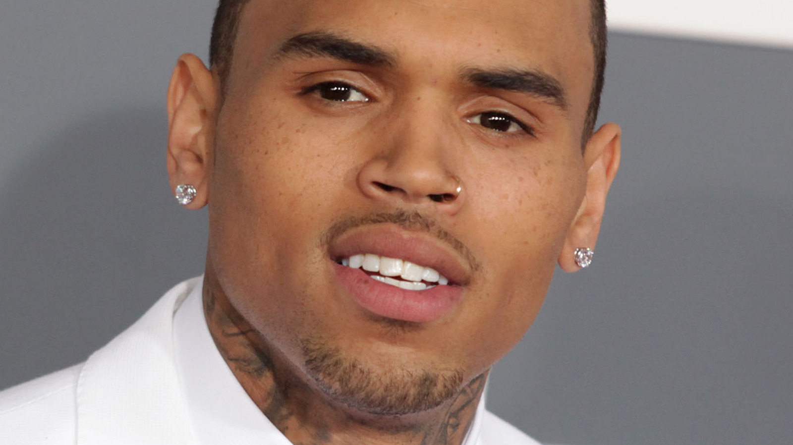Chris Brown Nose Ring