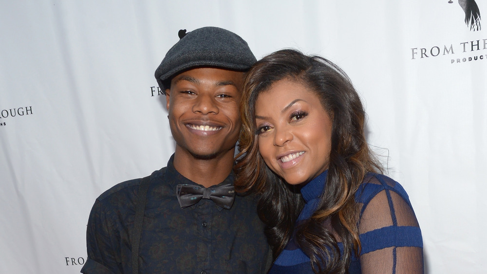 Taraji P. Henson and son